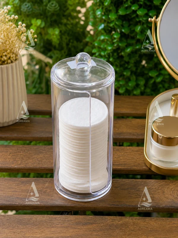 جای پد آرایشی شفاف