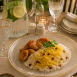 دیس گرد سولو لب طلا