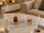 سینی اکرولیک پذیرایی شفاف