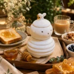 عسل خوری سرامیکی طرح زنبور