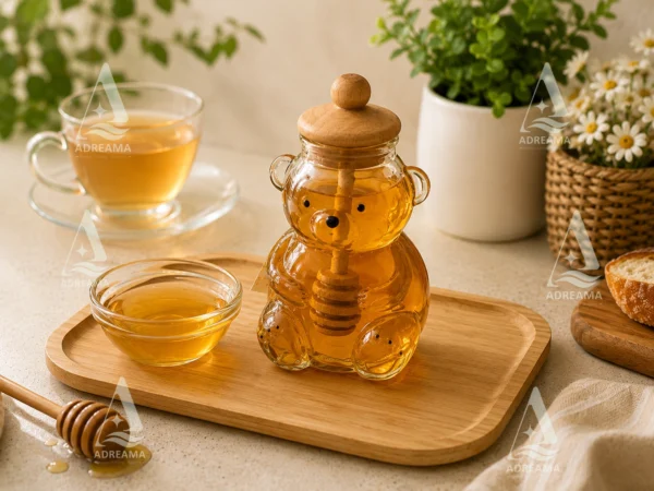 عسل‌خوری خرسی شیشه‌ای
