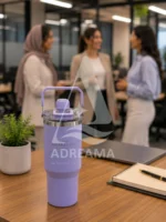 تراول ماگ طرح استنلی دسته بالا