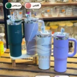 تراول ماگ طرح استنلی دسته بغل