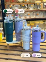 تراول ماگ طرح استنلی دسته بغل