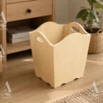 سطل چوبی روشن اتاق