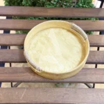سینی چوبی گرد دسته کنفی