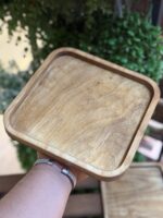 ظرف سرو چوبی ۵ تکه