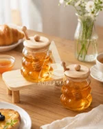 عسل‌خوری شیشه‌ای حبابی