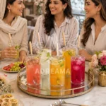 قاشق شربت دسته چوبی بامبو