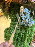 قاشق شربت دسته چوبی بامبو