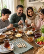 قاشق چای‌خوری دسته بامبو