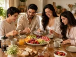 چنگال مزه‌خوری دسته بامبو