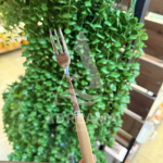 چنگال مزه‌خوری دسته بامبو