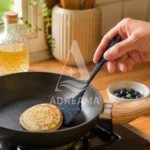 کفگیر برگردان کوچک سیلیکونی نسوز شنگیا