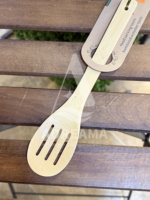 کفگیر گرد شیاردار چوبی