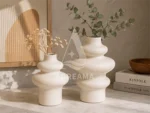 گلدان سرامیکی دکوراتیو دو سایز