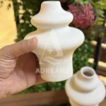 گلدان سرامیکی دکوراتیو دو سایز