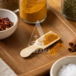 سر تاس ادویه کوچک چوبی