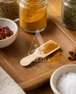 سر تاس ادویه کوچک چوبی