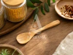 قاشق ادویه چوبی تخت