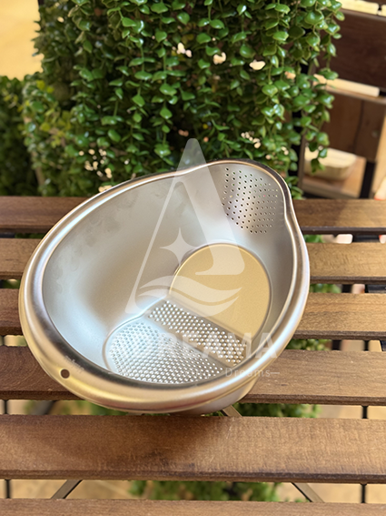 لگن آبکش‌دار استیل