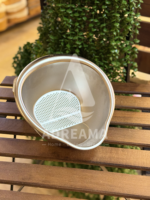 لگن آبکش‌دار استیل