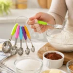پیمانه آشپزی رنگی استیل