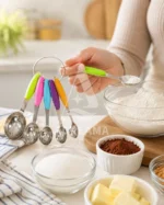پیمانه آشپزی رنگی استیل