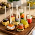 چنگال مزه‌خوری چوبی