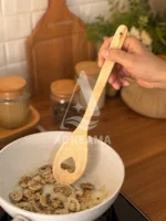 کفگیر چوبی طرح قلب
