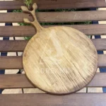 تخته سرو گرد گلبرگ چوبی