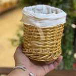 جا قاشقی حصیری استوانه‌ای