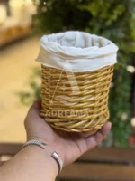 جا قاشقی حصیری استوانه‌ای