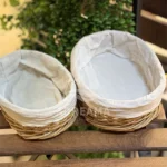 سبد نان حصیری دوتایی