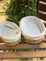 سبد نان حصیری دوتایی