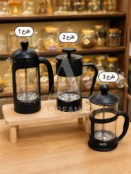 فرنچ پرس شیشه‌ای