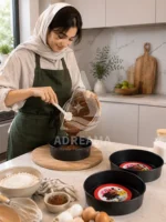 قالب کیک گرد تفلون
