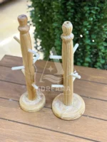 آویز فنجان چوبی