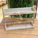 استند دو طبقه چوبی Sweet Home