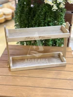 استند دو طبقه چوبی Sweet Home - تصویر 2