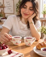 شات سرامیکی سلطنتی آلبالو