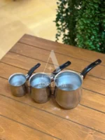 شیر جوش استیل سه سایز