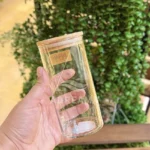 شیشه ادویه درب چوبی