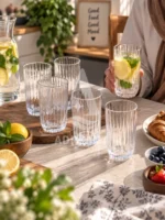 لیوان شیشه ای