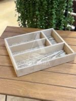 نظم‌دهنده قاشق و چنگال چوبی