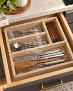 نظم‌دهنده قاشق و چنگال چوبی