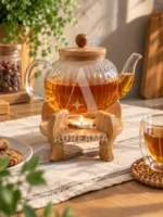 وارمر قوری چوبی