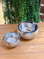 کاسه استیل ۴ عددی دو جداره