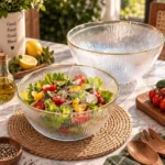کاسه سالاد شیشه ای
