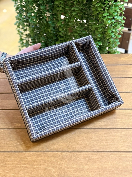 جا قاشق و چنگال چرمی